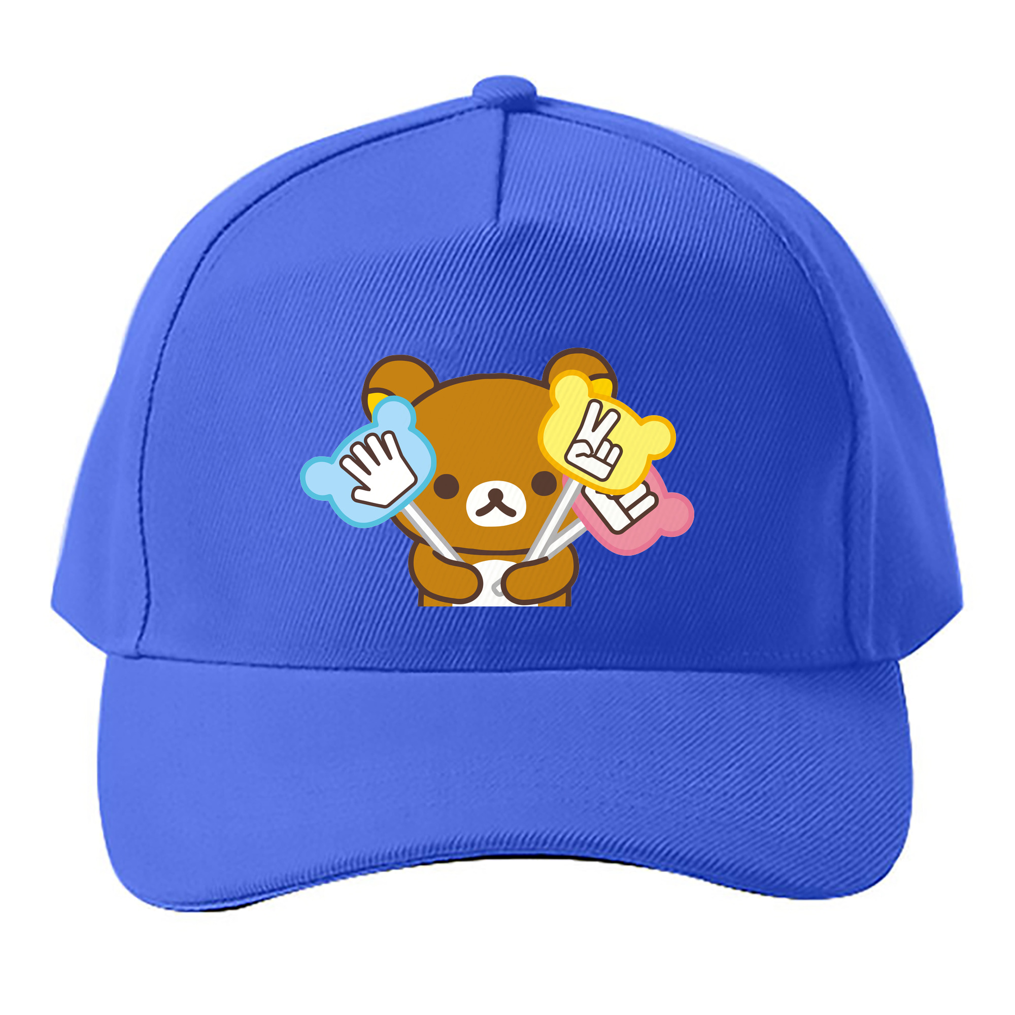 （画像用） リラックマ リラックマ キイロイトリ Rilakkuma Korilakkuma Kiiroitori ベースボールキャップ 綿100％ 男女兼用 帽子 スポーツ